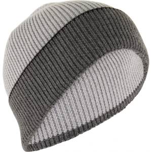 P. A. C P. A. C. Зимна шапка (beanie) P. A. C. Blocwul Beanie - Grey Melange - размер One Size (904-5145-0211)