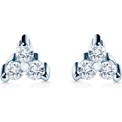 SAVICKI Обеци savicki: бяло злато, диаманти