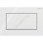 Geberit 115.893. KJ. 1-Бутон за промиване Sigma30 24, 6x16, 4 cm бял/лъскав хром (GB0141)