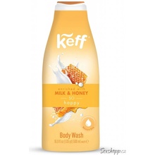 Sprchový gel Keff Milk Honey – mléko a med, 500 ml