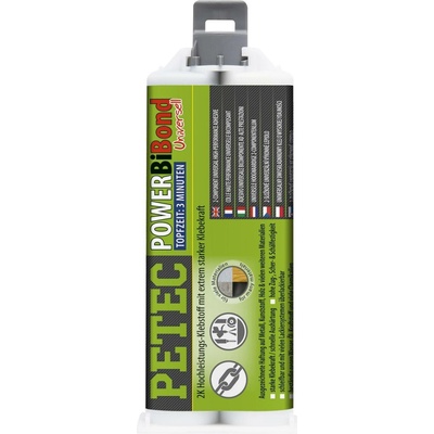 PETEC 98550 Dvojkomponentné akrylátové lepidlo 50g