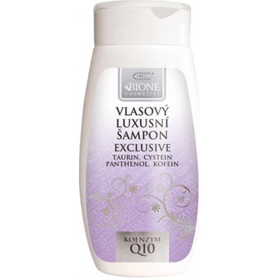 Bione Cosmetics Exclusive & Q10 luxusný šampón pre všetky typy vlasov 260 ml