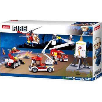 Sluban B0811 Sada hasičské zásahové jednotky