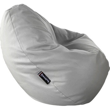 Image 1 of BULMEG Пуф bulmeg pt2ppgy, Голям барбарон тип круша с водоустойчив перящ се калъф, Пълнеж от полистиролни перли, 320л, Сив (pt2ppgy)