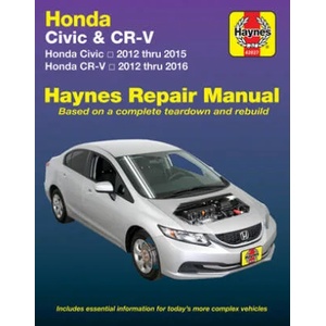 Honda Civic & CR-V (12-16) | Haynes Publishing (ISBN: 9781620922552)