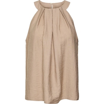 Image 1 of Vero Moda Потник Vero Moda Women's Evalina Woven Cami Vest - Silver Mink