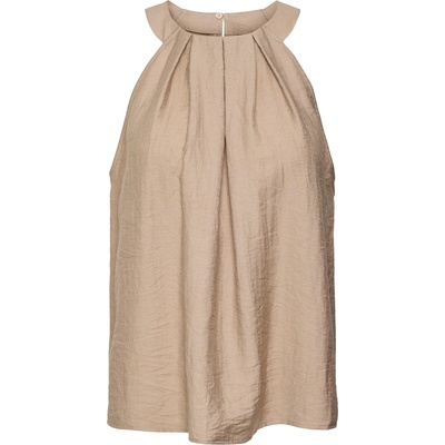 Vero Moda Потник Vero Moda Women's Evalina Woven Cami Vest - Silver Mink