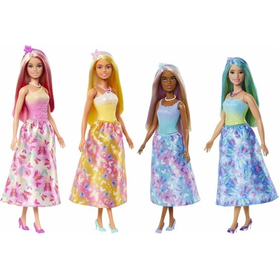 Barbie Pohádková princezna žlutá HRR07