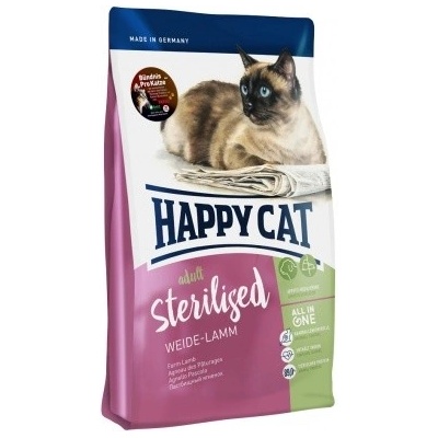 Happy Cat Adult Sterilised Weide-Lamm 4 kg