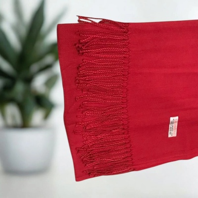 Kašmírová šála bordo – Zbozi.Blesk.cz