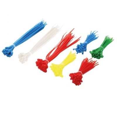 LogiLink Колие, кабелна връзка, 100х2, 5 мм, скоби, мишки, многоцветни фасети Logilink 300 бр. (KAB0017) (KAB0017)