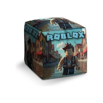 Sablio Taburet Cube ROBLOX Město: 40x40x40 cm