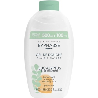 Byphasse Sprchový gel eukalyptus a bergamot Obsah: 600 ml