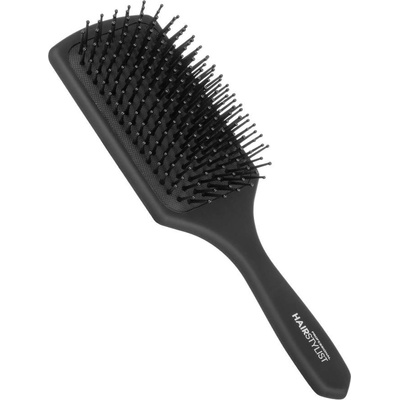 Xanitalia kartáč Hair Stylist černý plochý široký nylonové ostny