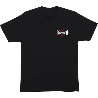 Independent triko Vertigo Span S/S Heavyweight Black 153311