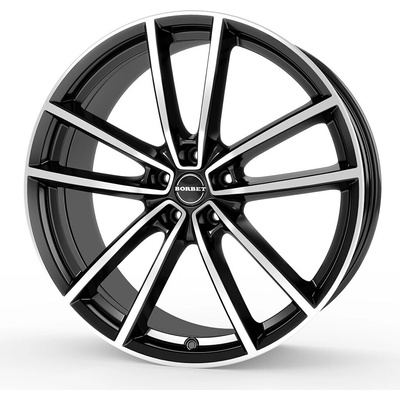 Borbet W 8x19 5x112 ET37 black polished