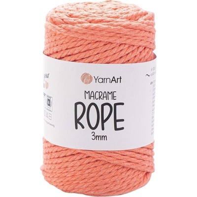 YARNART Macrame Rope 3 mm 63 m 767 Coral юта (Macrame Rope 3 mm 767)