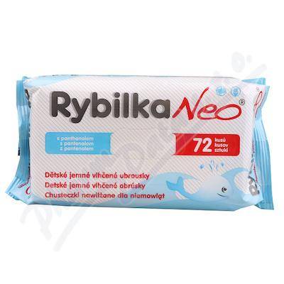 Rybilka Neo s panthenolem ubrousky 72ks