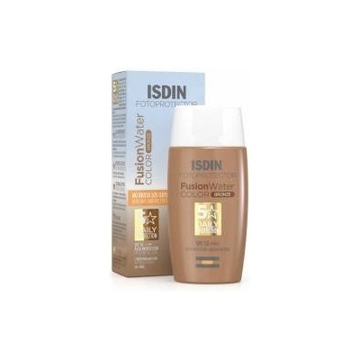 ISDIN Слънцезащитен с Цвят Isdin Fusion Water Бронз (50 ml)