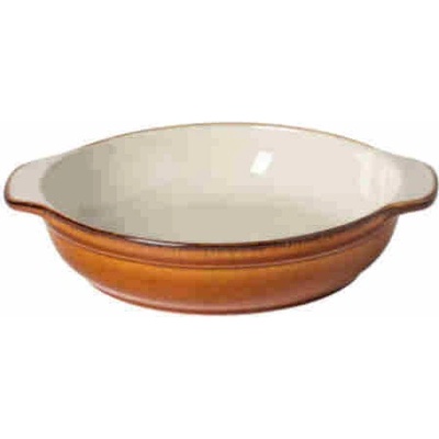 Costa Nova Talíř polévkový na těstoviny 25cm POTERIE hnědá Cream-caramel Casafina by