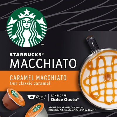 Starbucks Кафе капсули STARBUCKS - Caramel Macchiato, 6 напитки (12607113)