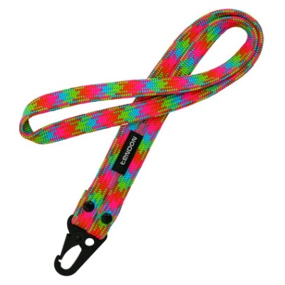 Šňůrka na krk Lanex Tendon dlouhá z opletu neon Master 9.2
