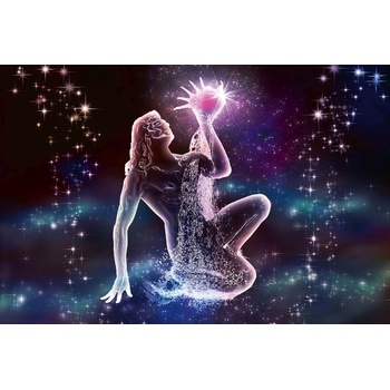 DIMEX ART s. r. o Флизелинов фототапет зодиакален знак - водолей 375 x 250 см