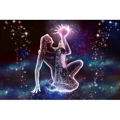 DIMEX ART Флизелинов фототапет зодиакален знак - водолей 375 x 250 см