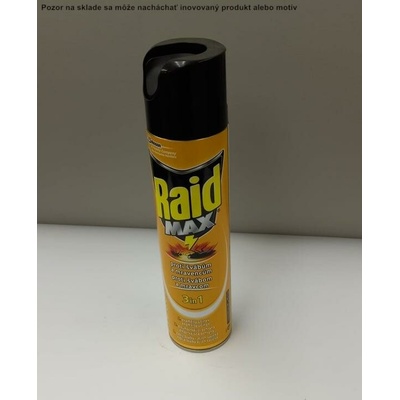 Raid MAX 3 v 1 lezoucí hmyz 400 ml