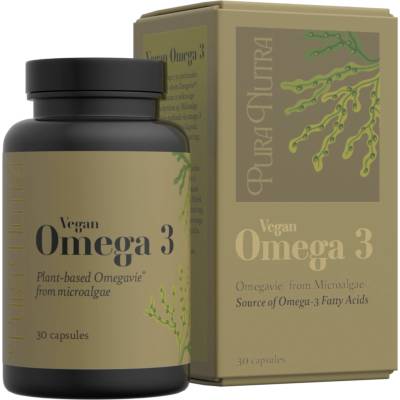 Pura Nutra Vegan Omega 3 - 30 капсули