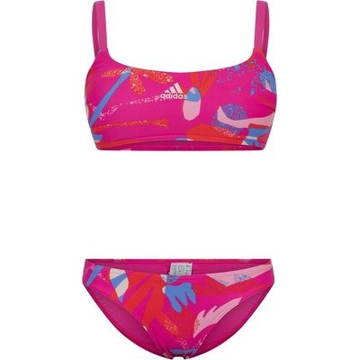 Adidas Дамски бикини Adidas Flower Bikini Womens - Lucid Fuchsia
