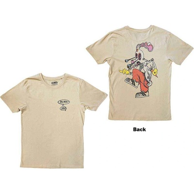Blink 182 tričko Roger Rabbit natural
