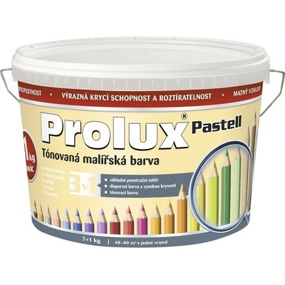 Prolux Oteruvzdorná farba na stenu Pastell žlto-oranžová 7 kg + 1 kg