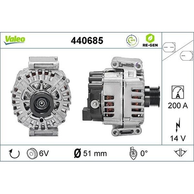 Alternátor VALEO 440685