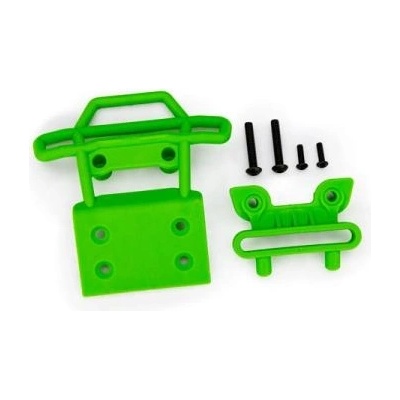 Traxxas предна броня зелена