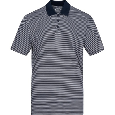 Slazenger Мъжка блуза с яка Slazenger Micro Stripe Golf Polo Shirt Mens - Navy