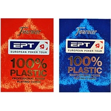 Fournier EPT 100% Plastic Modrá