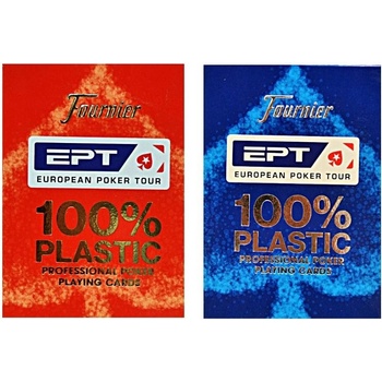 Fournier EPT 100% Plastic Modrá