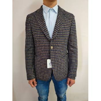 Van Gils Мъжко стилно сако в кафяв и син цвят Van GilsM-110 - Кафяв, размер 50 / L