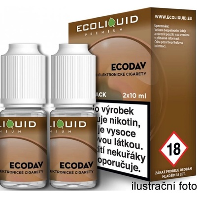 Ecoliquid ECODAV 2 x 10 ml 12 mg