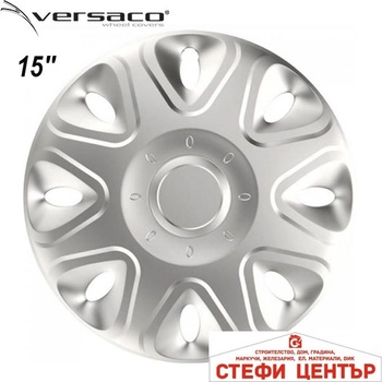 Versaco Тасове за джанти 15'' Versaco Power Silver (56250)