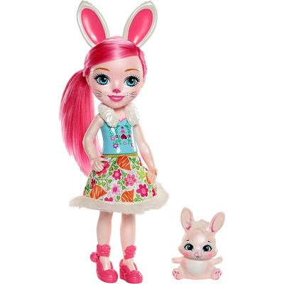 Enchantimals Mattel Голямо зайче кукла (30 см) (FRH52) (47405)