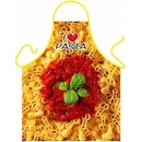 Itati zástera Milujem cestoviny