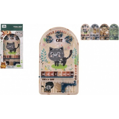 Teddies Pinball hra kuličková Cvrnkací hlavolam