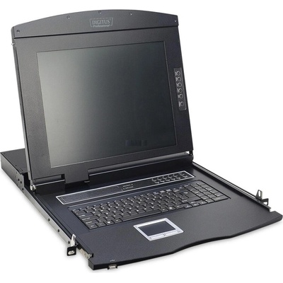 ASSMANN Digitus 19" KVM Konsole 17"TFT 1Port KVM суич (DS-72210-1GE)