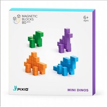 Pixio Magnetická stavebnica Mini Dinos