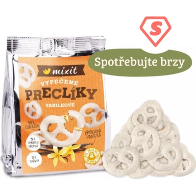 Mixit Preclíky do kapsy Bílá čokoláda a vanilka 70 g – Zboží Dáma