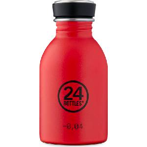 24Bottles Бутилка за вода Urban Bottle Chromatic 250 мл червена (000661)