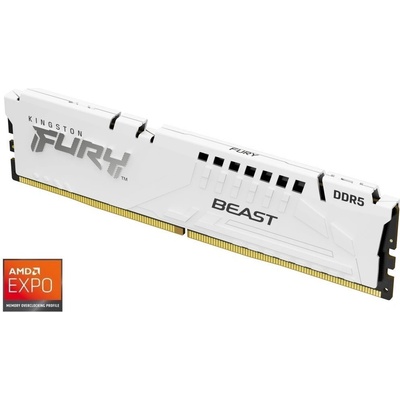Kingston Fury Beast White DDR5 16GB 6000MHz CL36 KF560C36BWE2-16