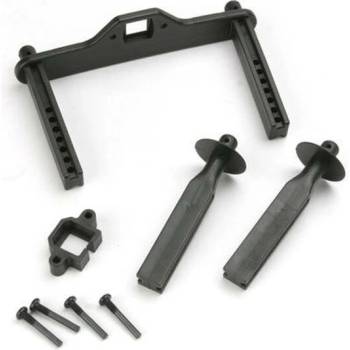 Traxxas Body mount posts, front (2)/ body mount, rear/ body mount sc, TRX4914R (TRX4914R)